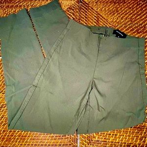 Who what wear olive green straight pants